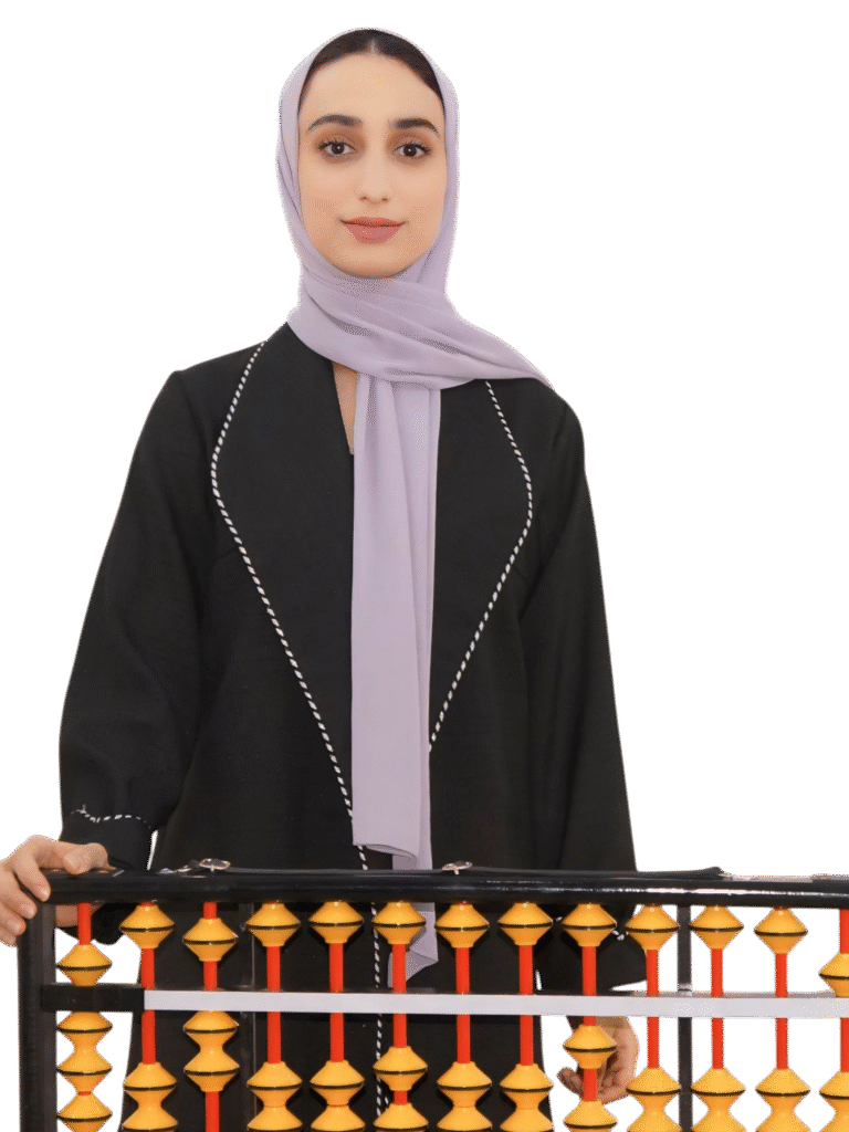 Trainer Choman H. in Mental Math Program international